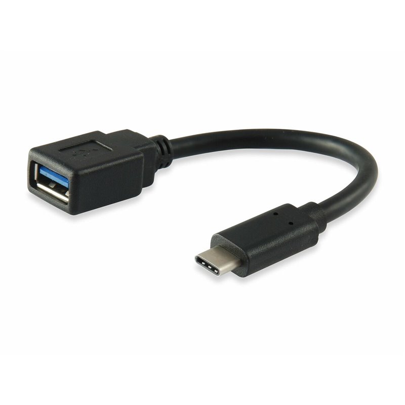 Image secondaire de Adaptateur USB-C vers USB Equip 133455 Noir 15 cm