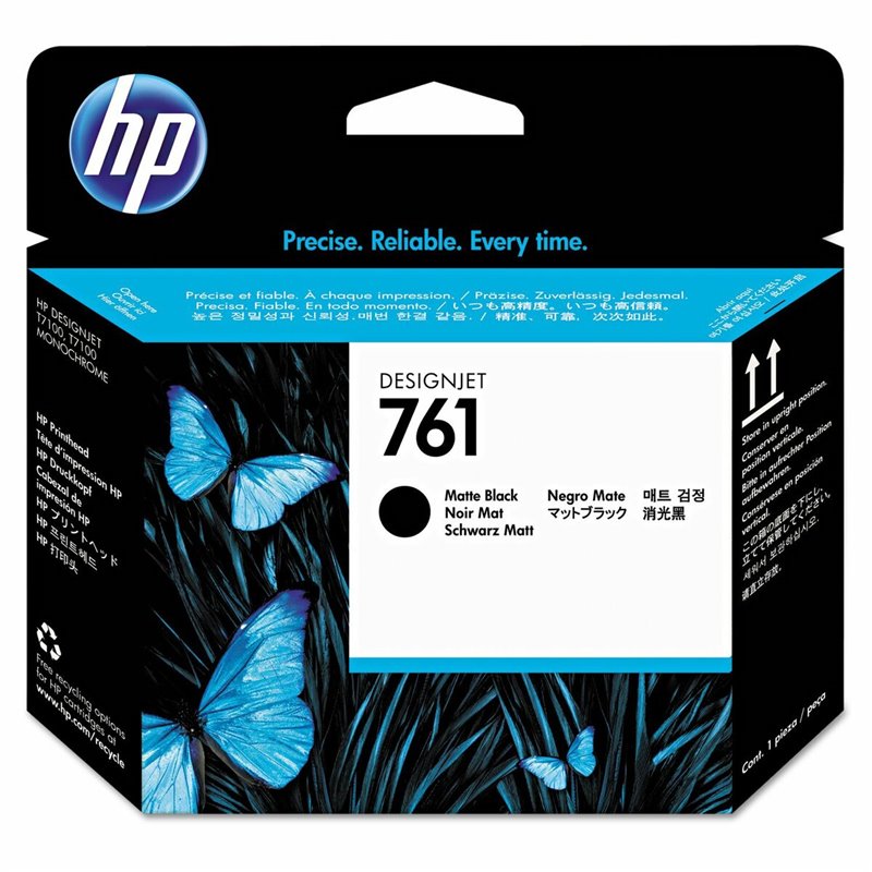 HP 761 tête d'impression DesignJet noir mat/noir mat