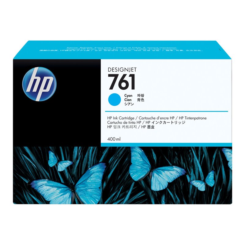 Image secondaire de HP 761 cartouche d'encre DesignJet cyan, 400 ml