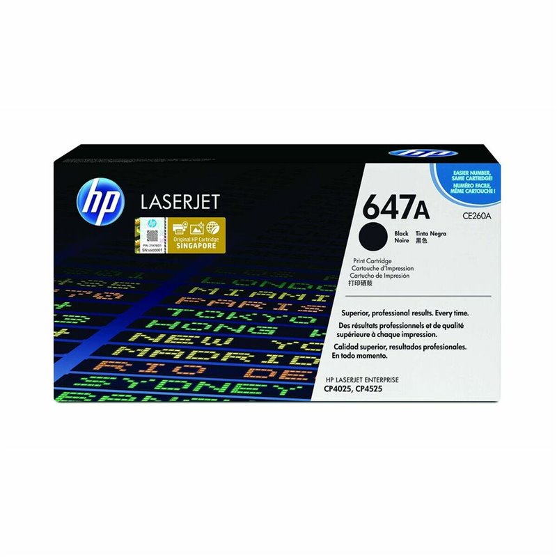 Image secondaire de HP 647A toner LaserJet noir authentique