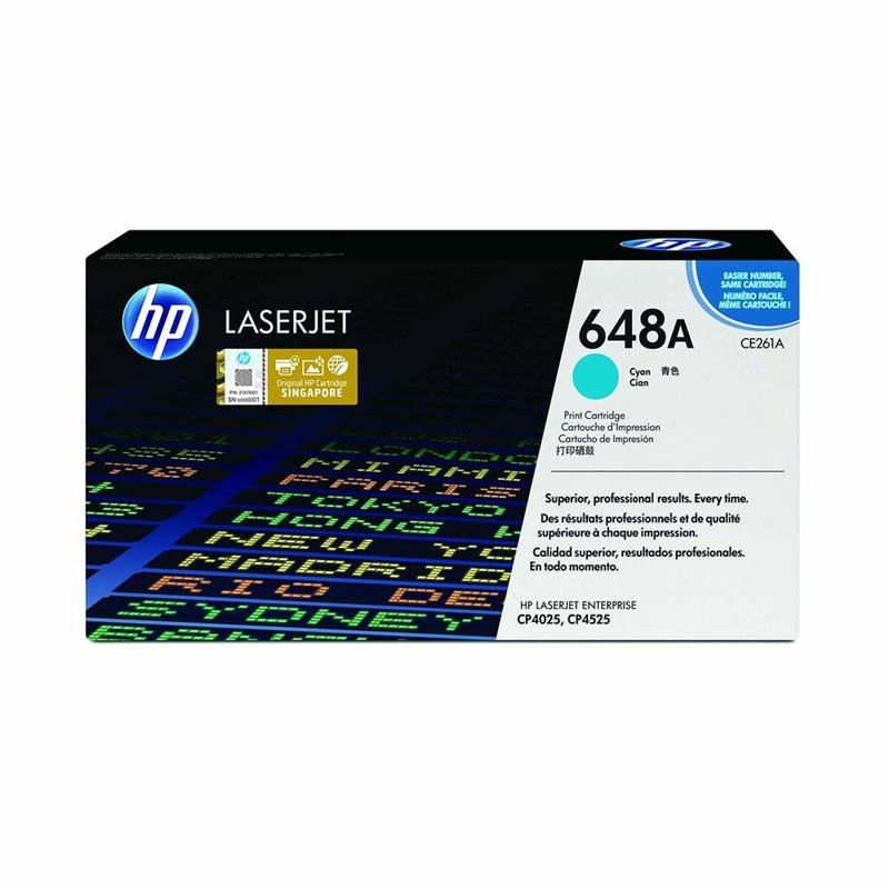 Image secondaire de HP 648A toner LaserJet cyan authentique