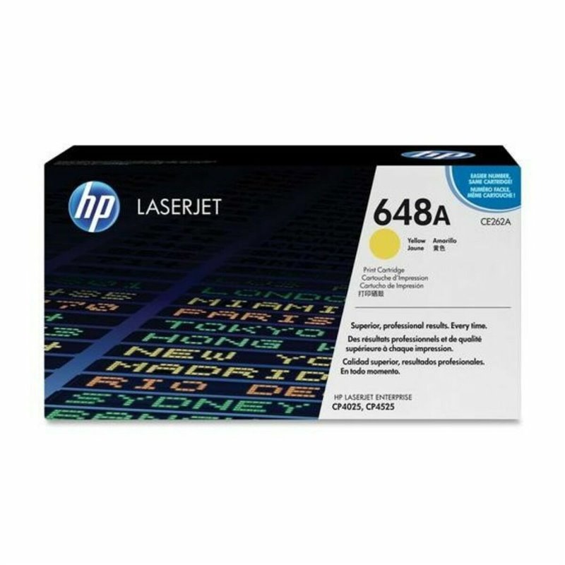 Image secondaire de HP 648A toner LaserJet jaune authentique