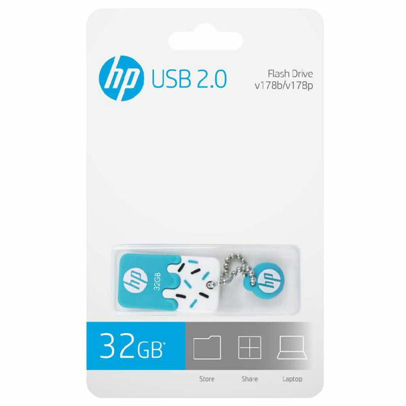 Image secondaire de Clé USB HP v178b Bleu 32 GB (1 Unité) 32GB