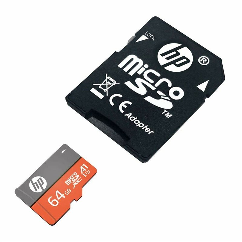 Carte Mémoire Micro SD avec Adaptateur HP HFUD064-1V31A 64 GB