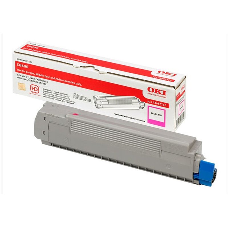 Toner original OKI 43487710 Magenta