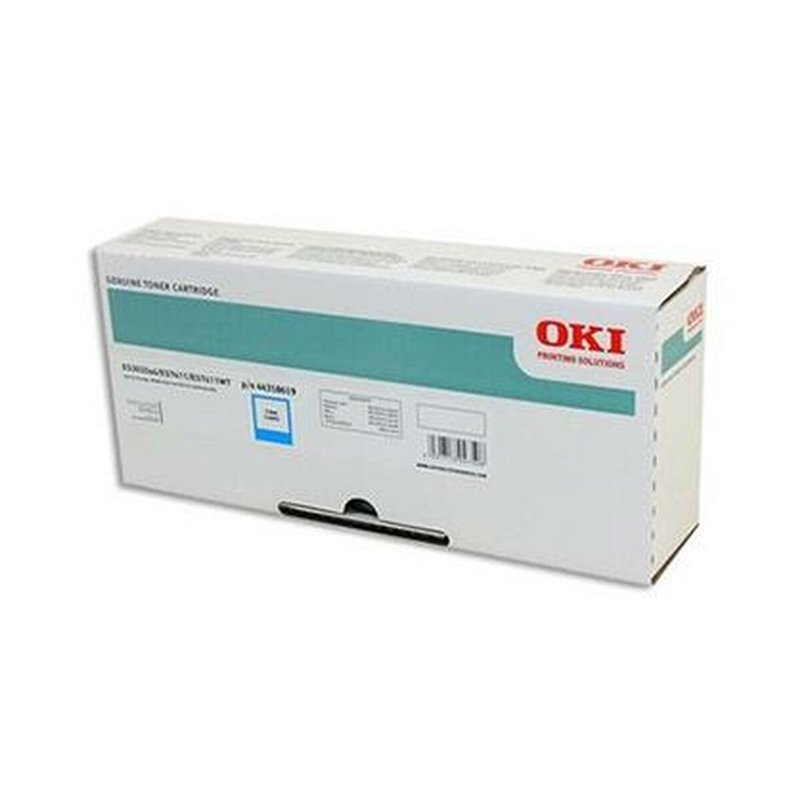 Image secondaire de Toner OKI 44318619 Bleu Cyan