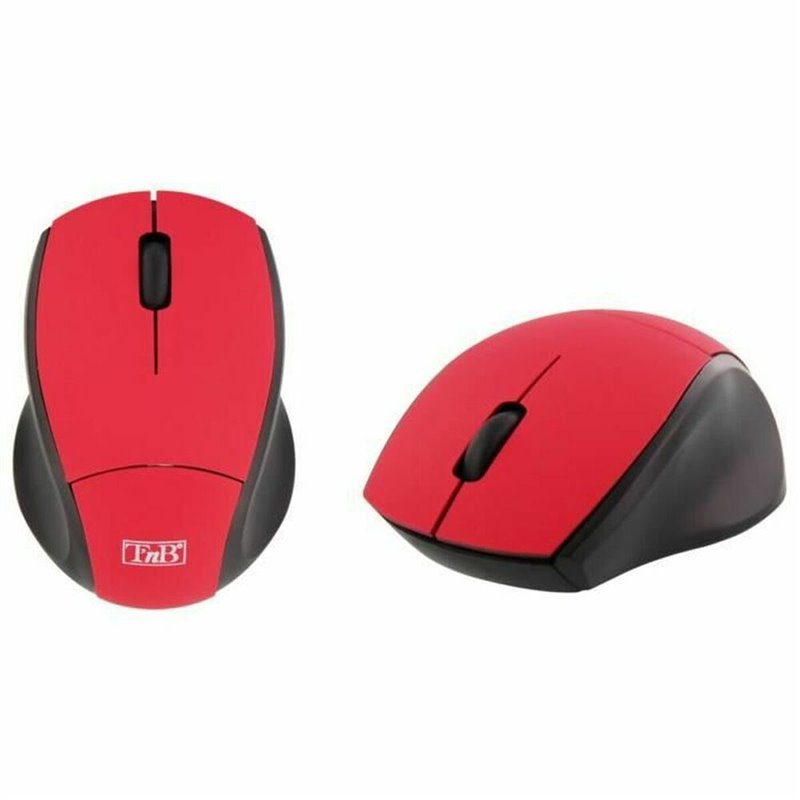 Souris TNB MM240RD Noir Rouge Noir/Rouge