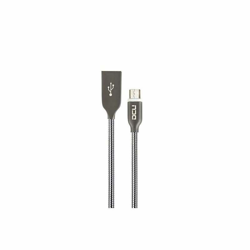 Image secondaire de Câble USB vers micro USB DCU 30401295 Gris 1 m