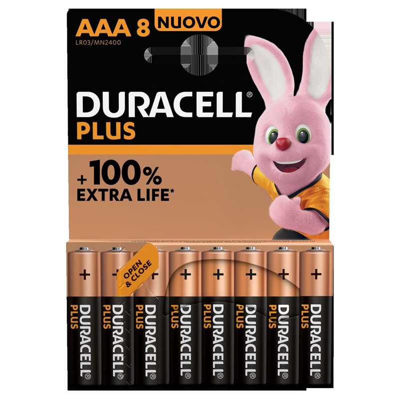 Duracell Plus 100 AAA Batterie à usage unique Alcaline