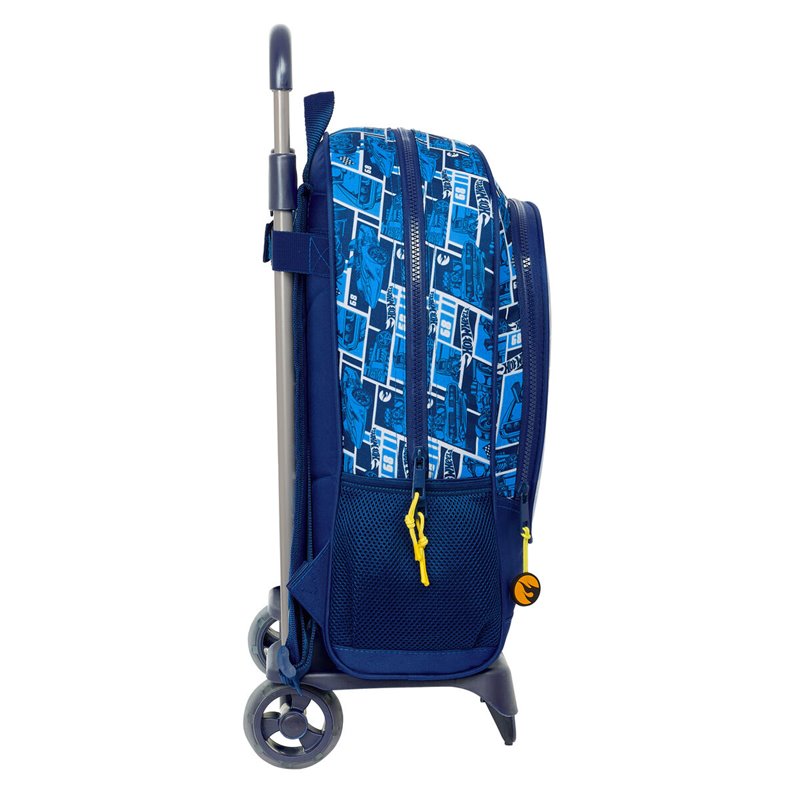 Image secondaire de Cartable à roulettes Hot Wheels Sonny Blue marine 32 x 42 x 14 cm