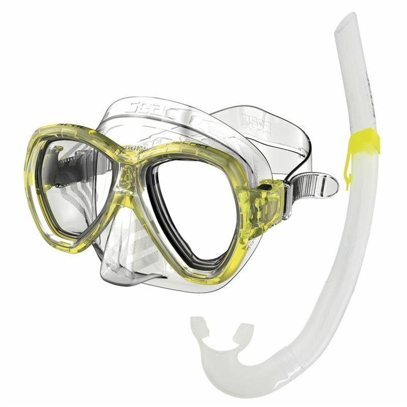 masque de plongée Seac 0890041360 Jaune