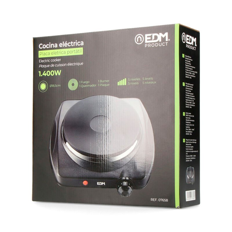 Image secondaire de Plaque de cuisson EDM 1400 W