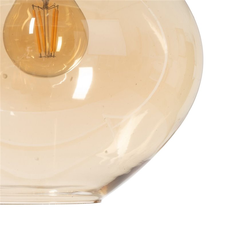 Image secondaire de Suspension Doré Caramel 60 W Ø 23 cm