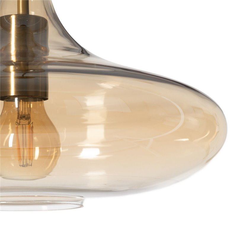 Image secondaire de Suspension Doré Caramel 60 W