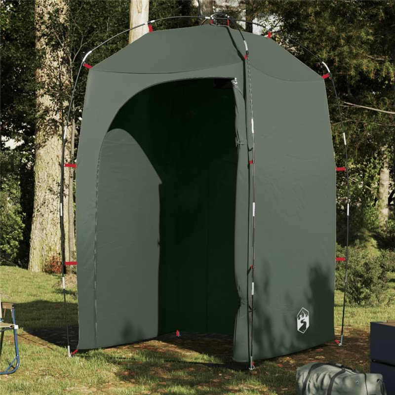 vidaXL Tente de douche vert olive imperméable