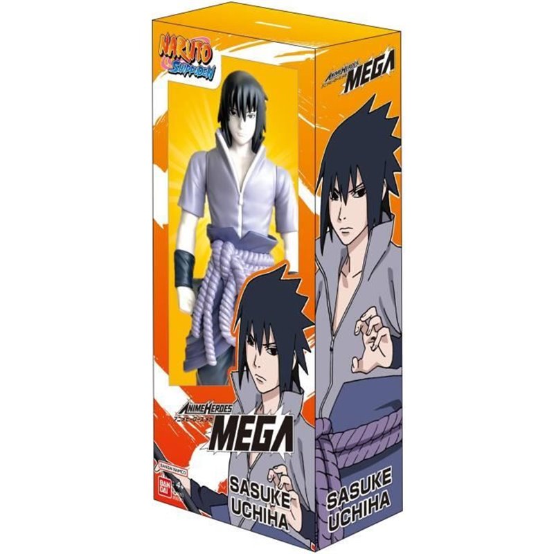 Image secondaire de Grande Figurine articulée - BANDAI - Anime Heroes - Naruto Shippuden - Figurine Anime Heroes Mega 30 cm - Sasuke Uchiwa