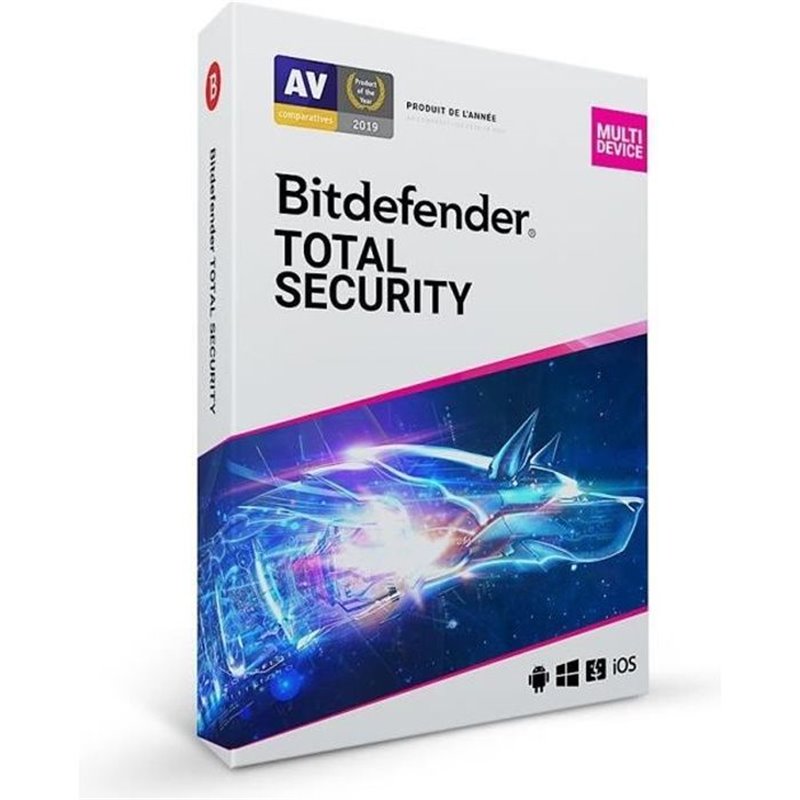 Bitdefender Total Security 2022 5 appareils