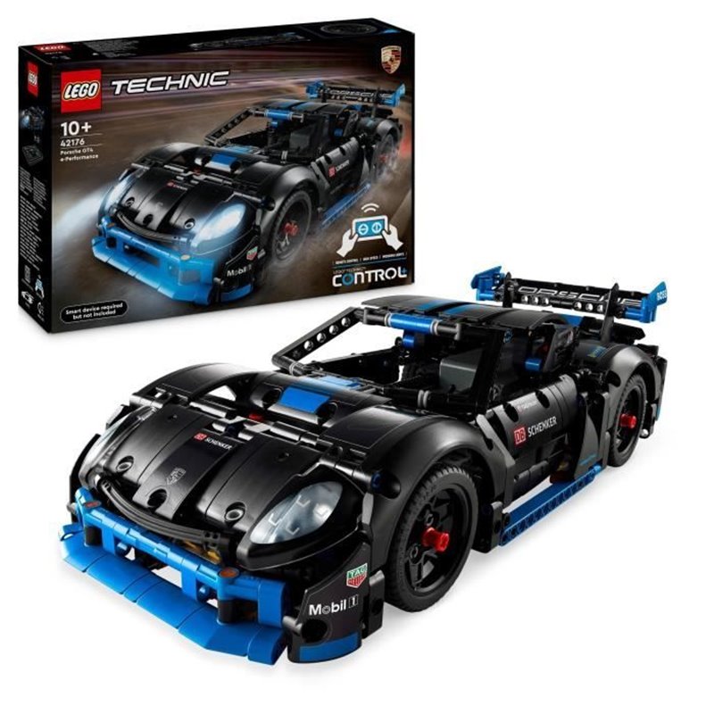 LEGO Technic 42176 Voiture de course Porsche GT4 e-Performance - Modèle télécommandé