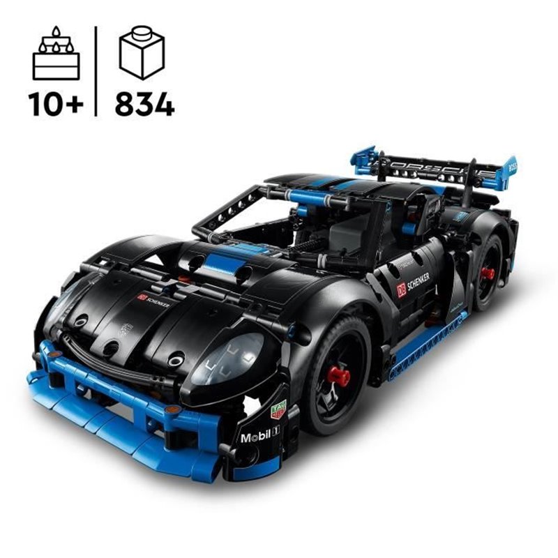 Image secondaire de LEGO Technic 42176 Voiture de course Porsche GT4 e-Performance - Modèle télécommandé