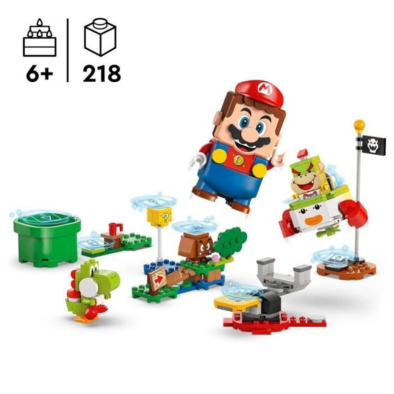 Image secondaire de LEGO Super Mario 71439 Les Aventures de LEGO Mario Interactif - Set véhicule et Yoshi