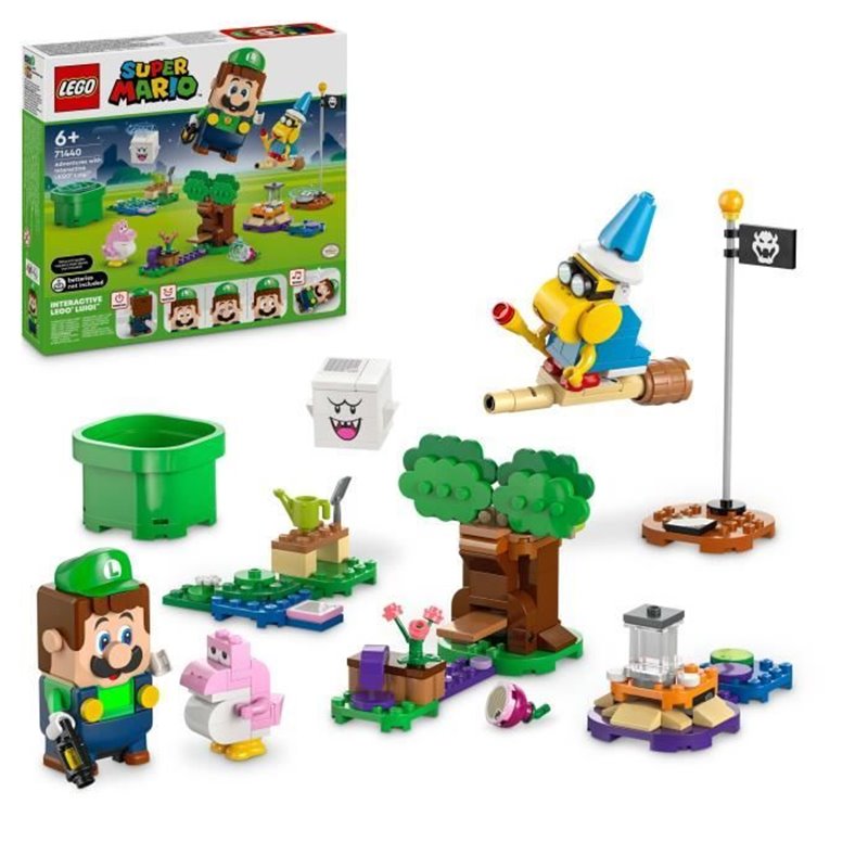 LEGO Super Mario 71440 Les Aventures de LEGO Luigi Interactif - Set - Cadeau Nintendo