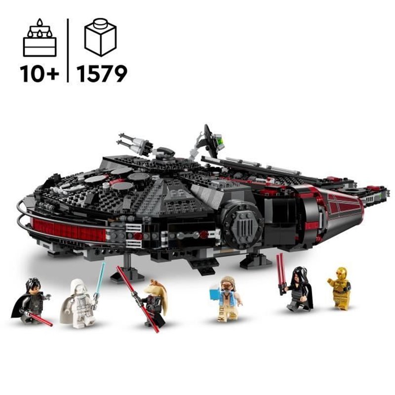 Image secondaire de LEGO Star Wars 75389 Le Faucon Noir - Véhicule a Construire pour Enfants - Cadeau