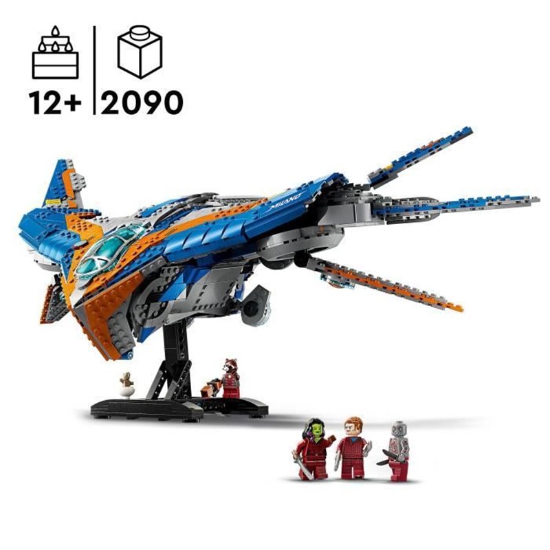 Image secondaire de LEGO Marvel 76286 Les Gardiens de la Galaxie : le vaisseau Milan, Véhicule spatial