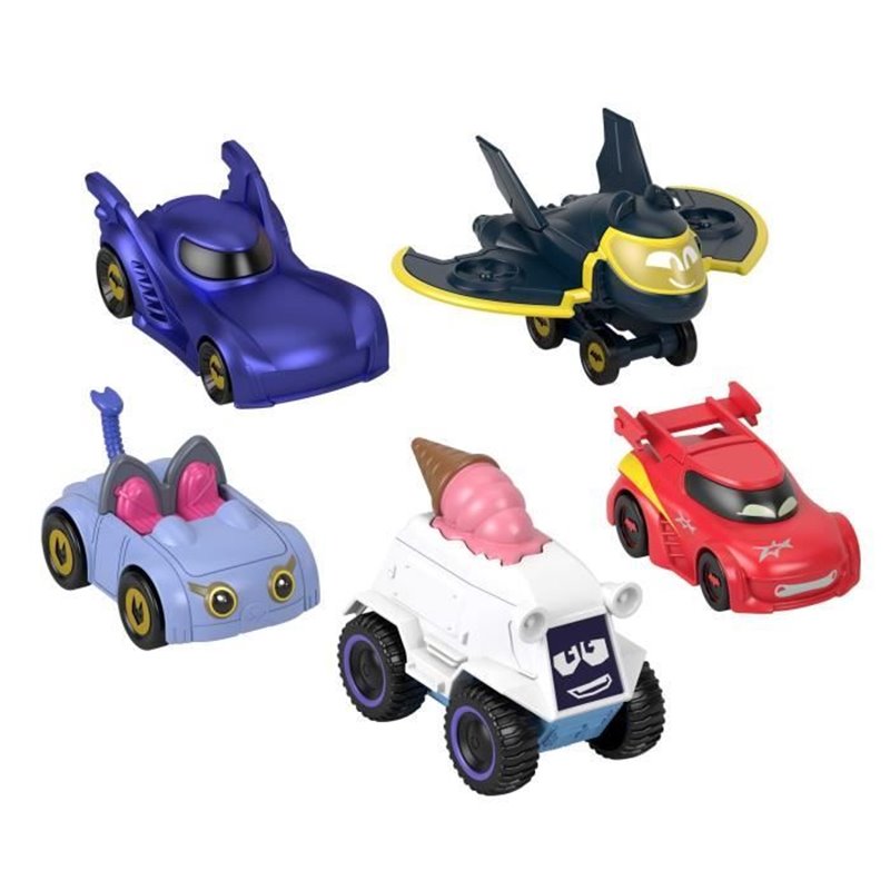 Image secondaire de Fisher-Price-Assortiment de Véhicules Batwheels-5 véhicules (1/55) HML20