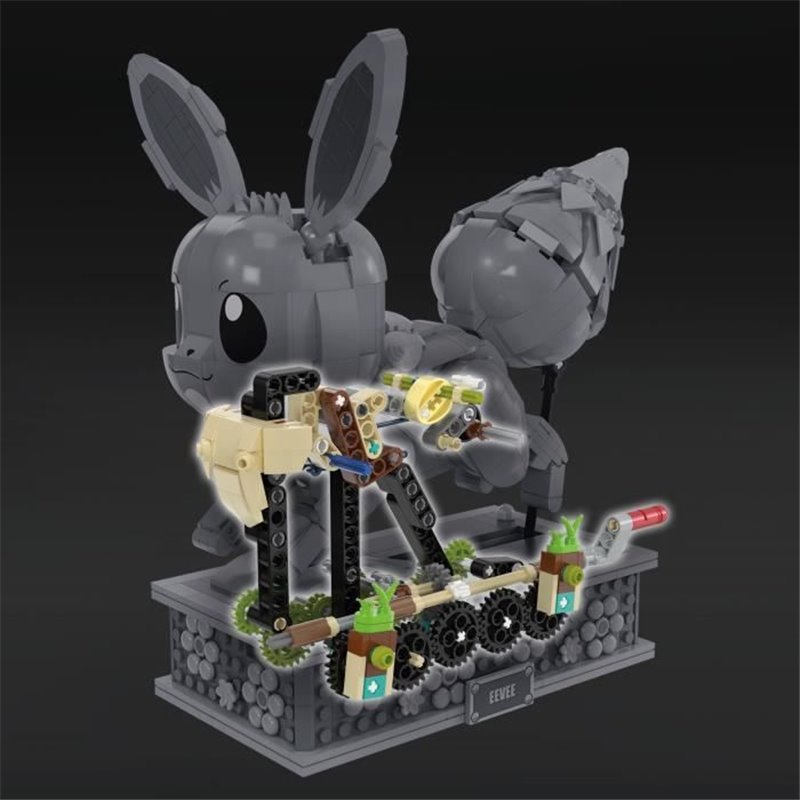 Image secondaire de MEGA-Pokémon-Évoli en Mouvement-Coffret de construction 1 381 pieces HTH71