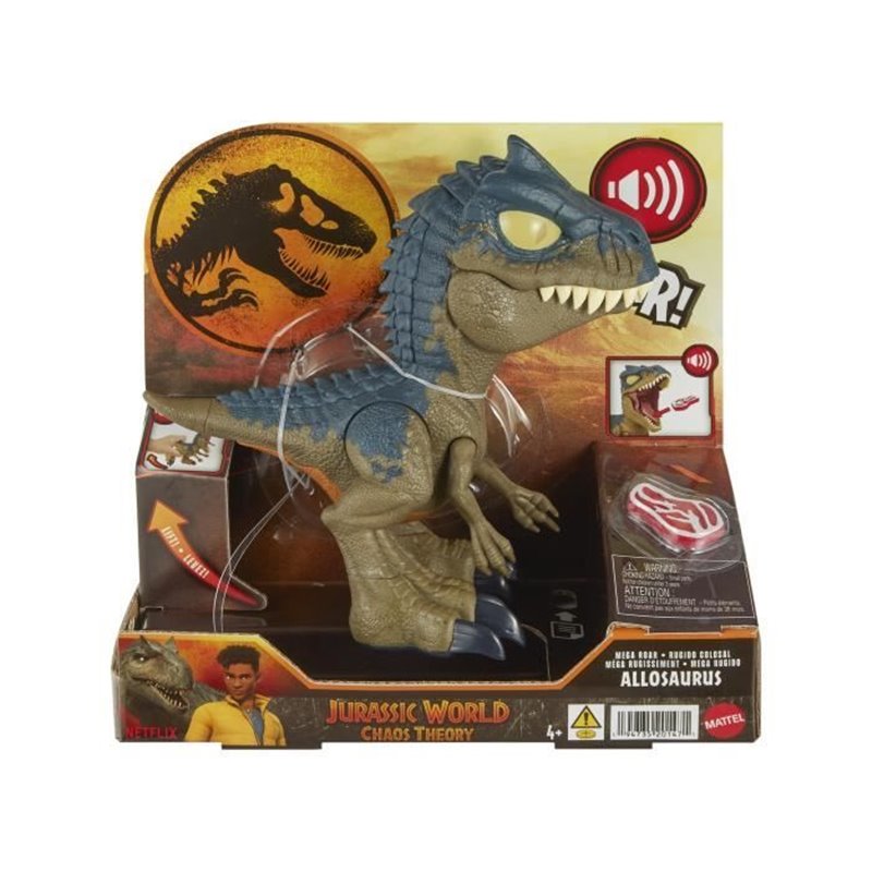 Jurassic World : Chomp Chomp-Allosaurus Méga Rugissement-figurine de dinosaure HVB45