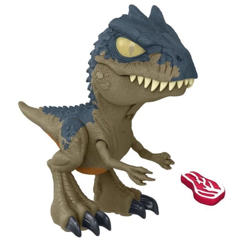 Image secondaire de Jurassic World : Chomp Chomp-Allosaurus Méga Rugissement-figurine de dinosaure HVB45