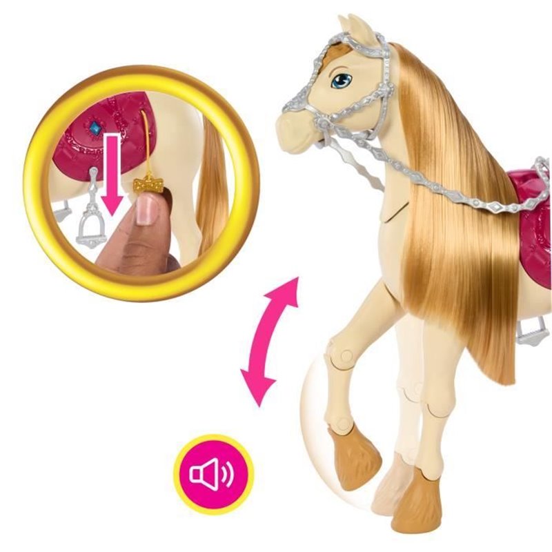 Image secondaire de Barbie  Barbie Mysteries : The Great Horse Chase Barbie et son cheval HXJ42