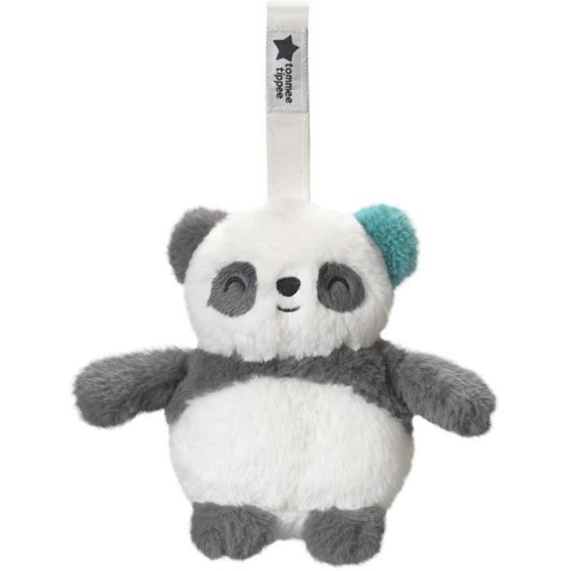 Mini Peluche - TOMMEE TIPPEE - Pippo Le Panda - Aide au sommeil nomade - 6 sons - Rechargeable par USB - Lavable en mach