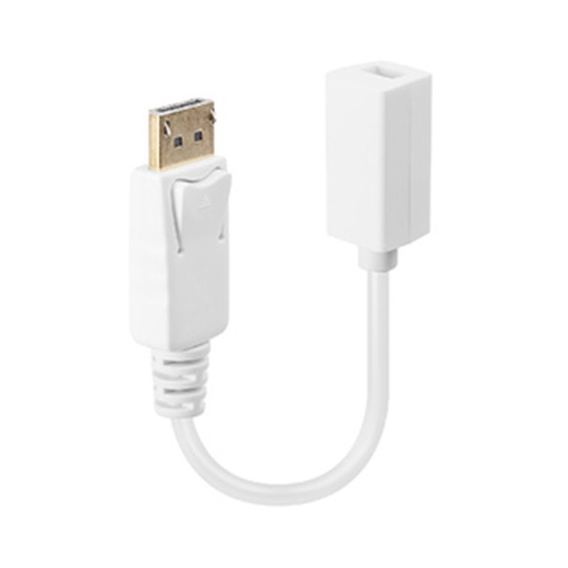 Lindy 41060 câble vidéo et adaptateur 0,15 m DisplayPort Mini DisplayPort Blanc