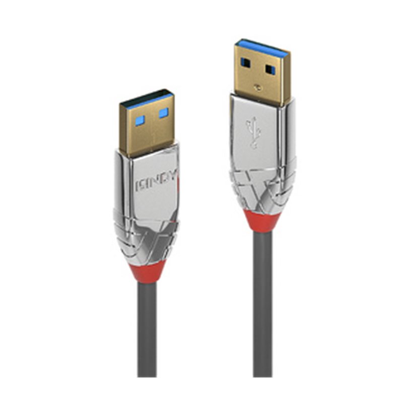 Lindy 36625 câble USB 0,5 m USB 3.2 Gen 1 (3.1 Gen 1) USB A Gris