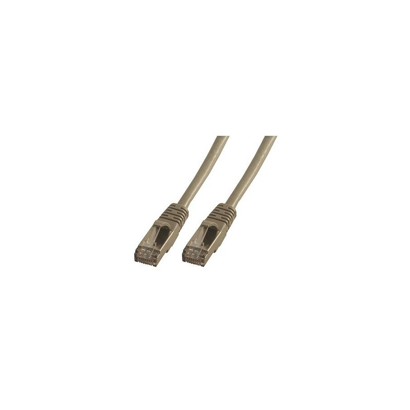 MCL FCC6ABM-15M câble de réseau Cat6a Gris