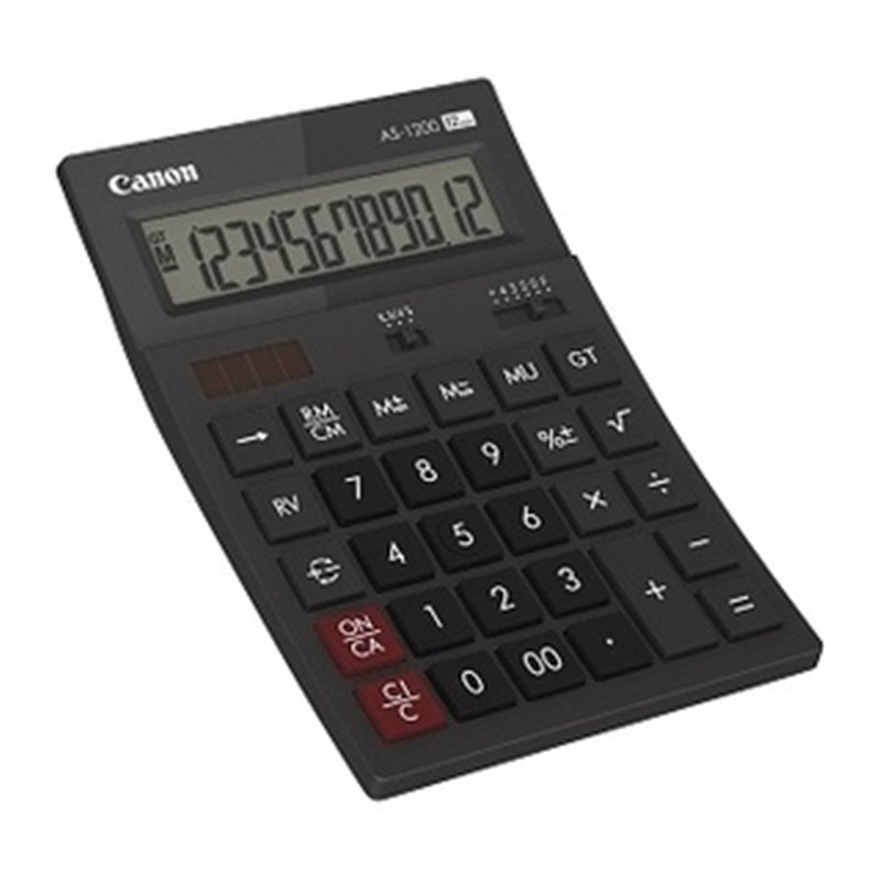 Canon AS1200HB calculatrice Bureau Calculatrice basique Gris