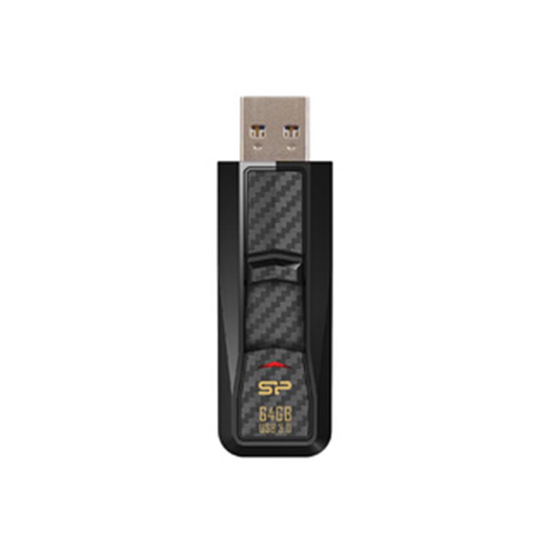 Silicon Power Blaze B50 lecteur USB flash 64 Go USB Type-A 3.2 Gen 1 (3.1 Gen 1) Noir