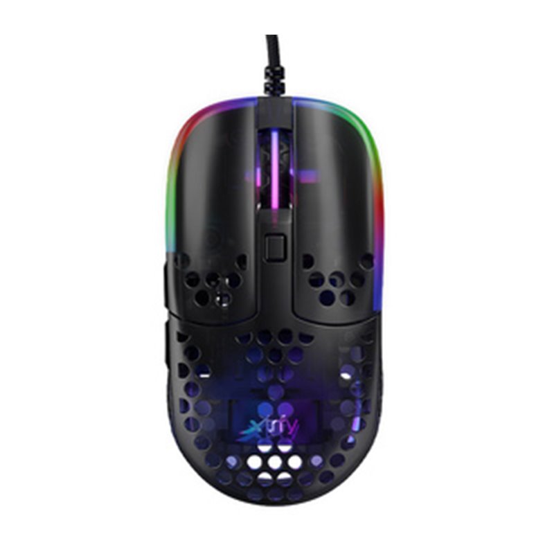 Xtrfy MZ1 Gaming Maus - schwarz - Maus - Optisc souris Ambidextre USB Type-A Optique 16000 DPI