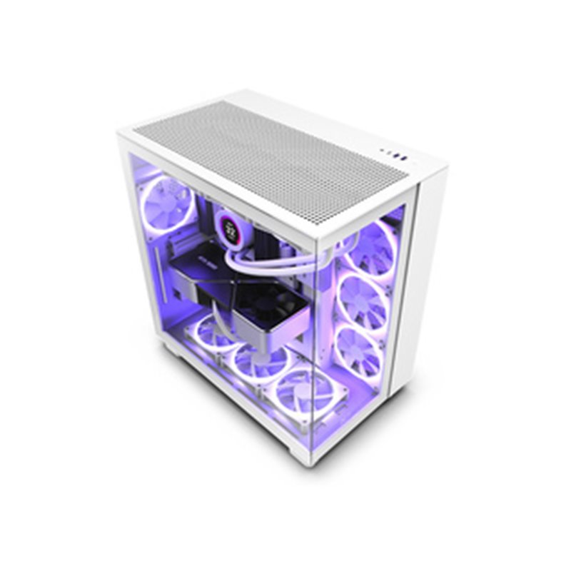 NZXT H9 All white Midi Tower Blanc