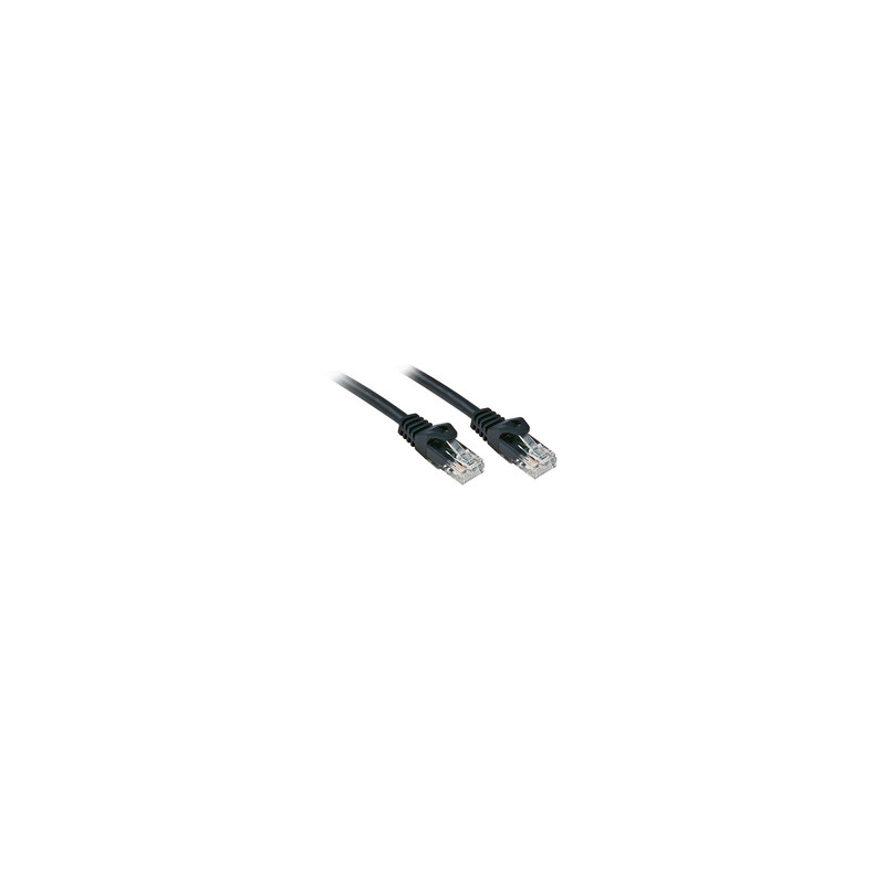 Lindy Rj45/Rj45 Cat6 1m câble de réseau Noir U/UTP (UTP)