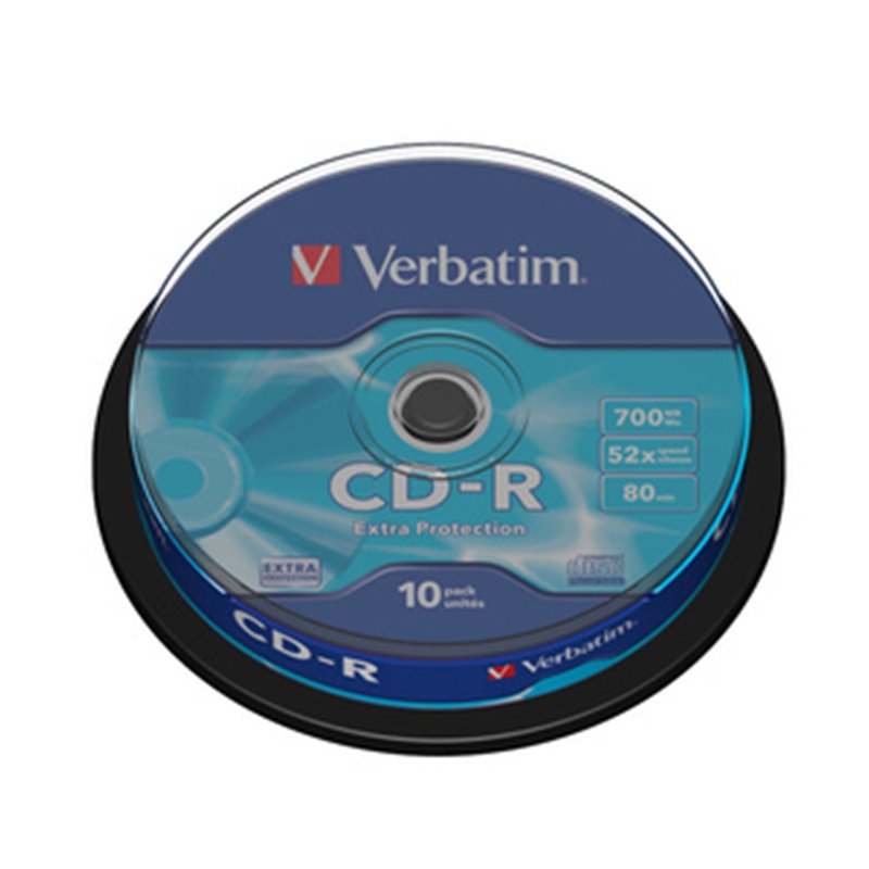 Verbatim CD-R Extra Protection 700 Mo 10 pièce(s)