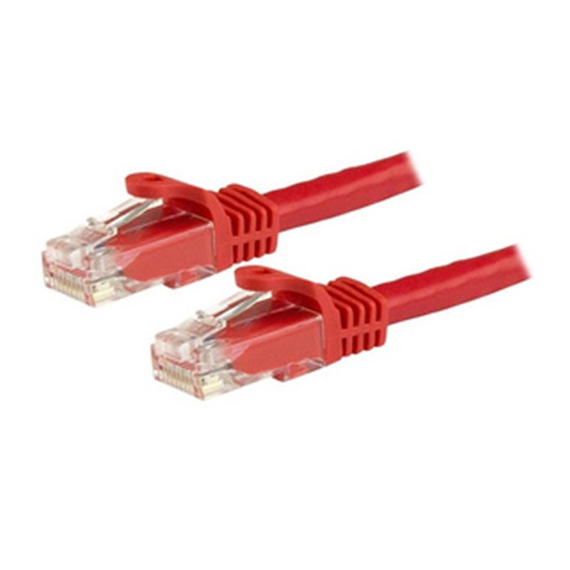 StarTech.com Cordon de raccordement UTP CAT6 (7,5 m) sans crochet - Câble patch RJ45 - Rouge