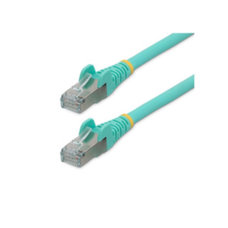 StarTech.com Câble Ethernet CAT6a 50cm - Low Smoke Zero Halogen (LSZH) - 10 Gigabit 500MHz 100W PoE RJ45 S/FTP Cordon de