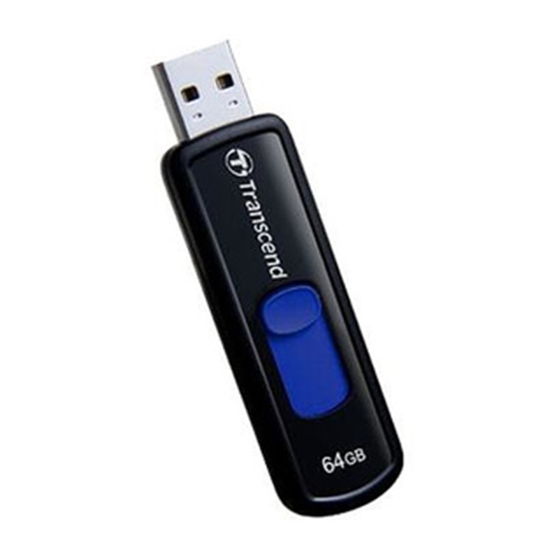 Transcend JetFlash elite JetFlash 760, 64GB lecteur USB flash 64 Go USB Type-A 3.2 Gen 1 (3.1 Gen 1) Noir, Bleu