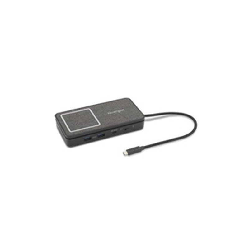 Kensington SD1700P Station d'accueil mobile USB-C avec deux sorties 4K, chargement Qi - PD 100 W