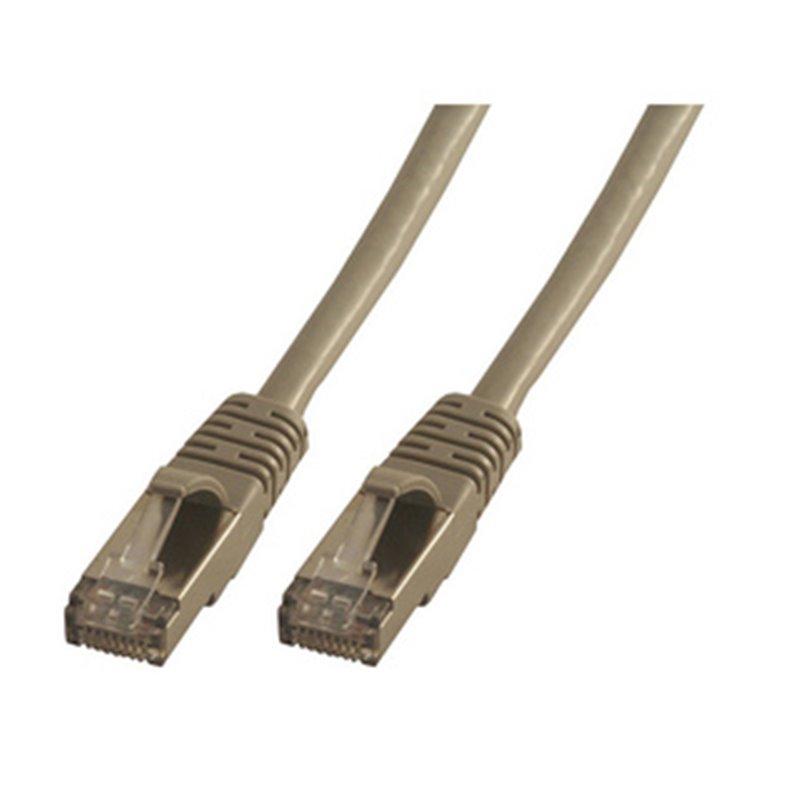 MCL FTP6-0.5M câble de réseau Gris 0,5 m Cat6 F/UTP (FTP)