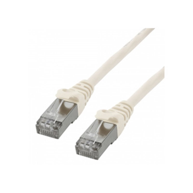 MCL FTP6-0.5M/W câble de réseau Blanc 0,5 m Cat6 F/UTP (FTP)