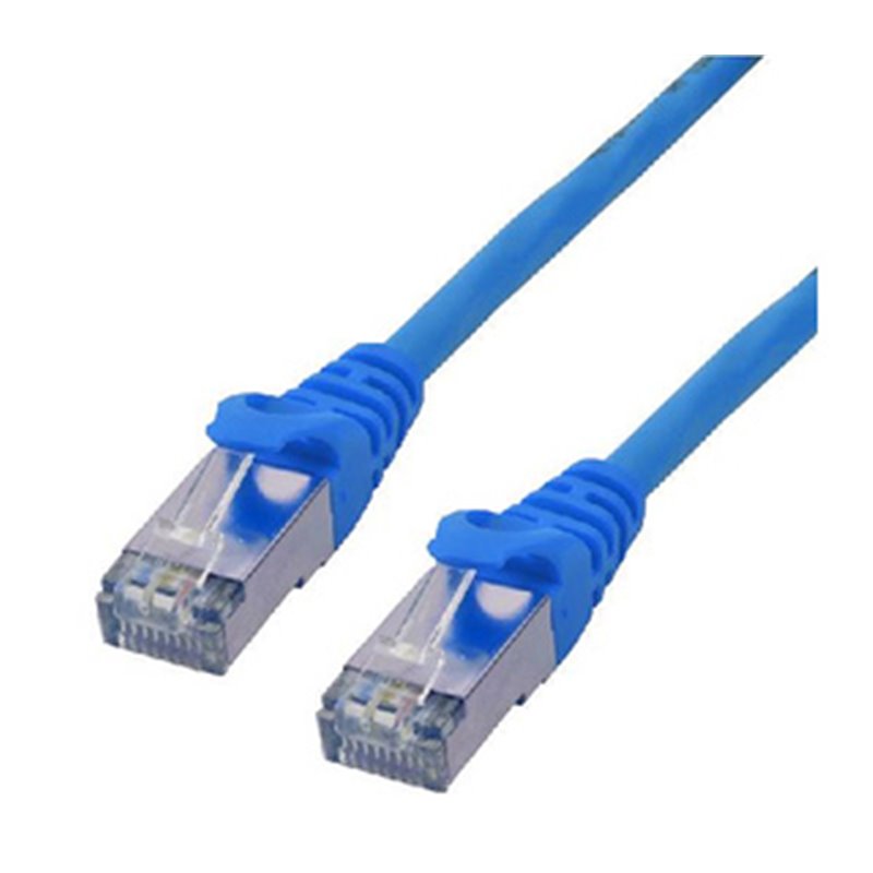 MCL FTP6-0.5M/B câble de réseau Bleu 0,5 m Cat6 F/UTP (FTP)