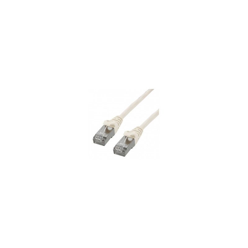 MCL FTP6-10M/W câble de réseau Blanc Cat6 F/UTP (FTP)